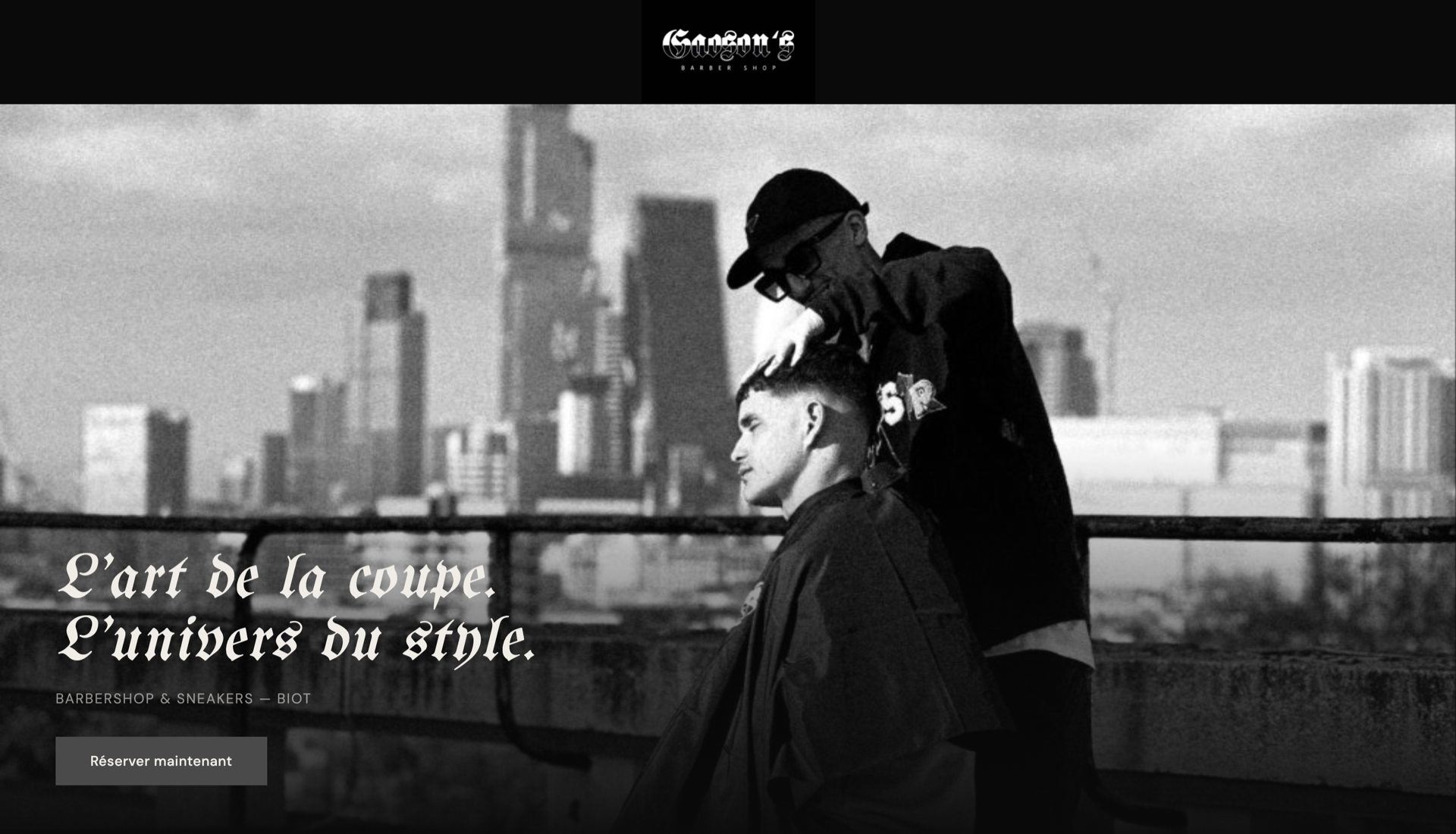 Gaoson's Barber Shop — hero